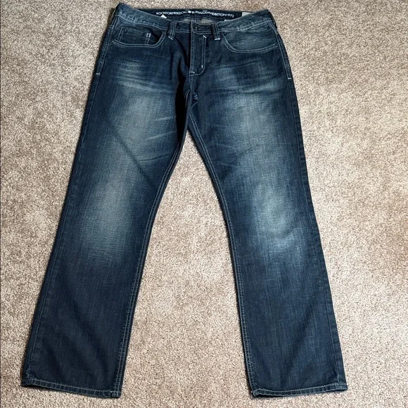 Buffalo David Bitton Men's Deep Indigo Jeans#068 - Picture 1 of 13